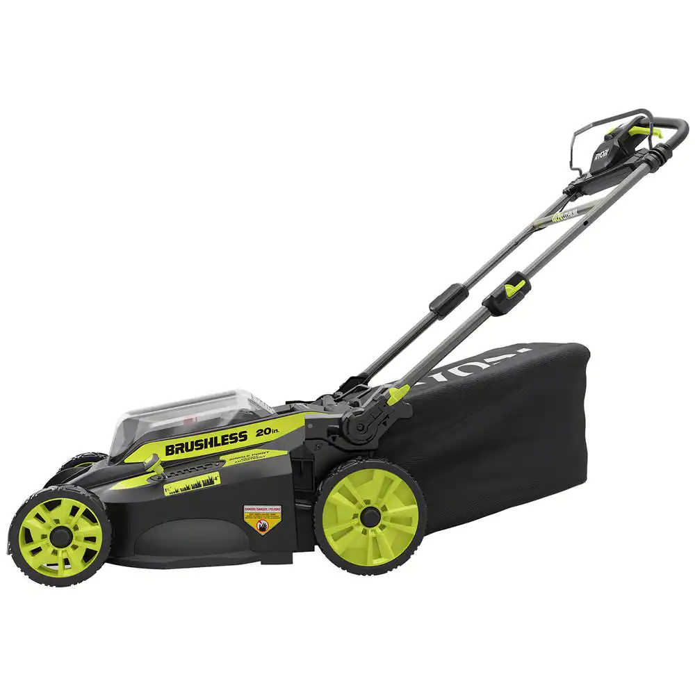 Ryobi 40V Brushless 20 in. Battery Walk Behind Self-Propelled Lawn Mower (Tool Only)