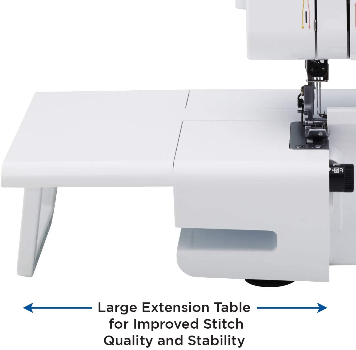 Brother ST4031HD Serger, Strong & Tough Serger, 1,300 Stitches Per Minute, Durable Metal Frame Overlock Machine