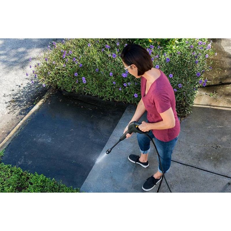 Karcher K 2 Car and Home Kit Electric Power Pressure Washer with Vario and Dirtblaster Spray Wands – 1600 PSI