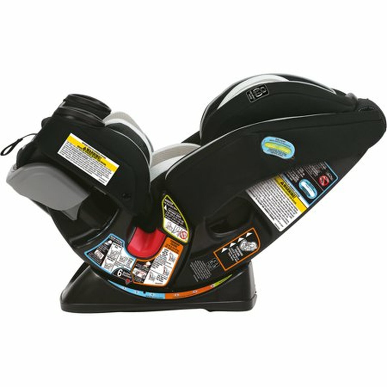 Graco 4Ever Extend2Fit 4-in-1 Convertible Car Seat, Clove White