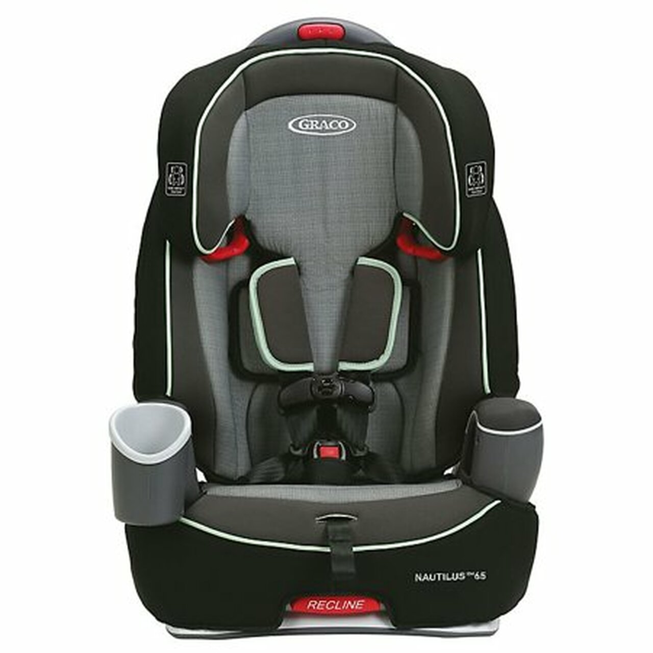 Graco Nautilus 65 3-in-1 Harness Booster Car Seat, Landry Lime