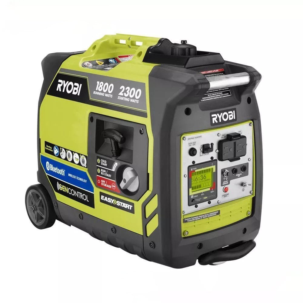 Ryobi 2,300-Watt Super Quiet Gasoline Powered Generator