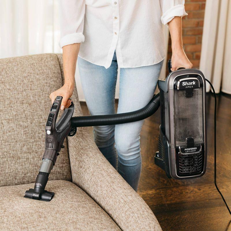 Shark APEX DuoClean Powered Lift Away Upright Vacuum with Self-Cleaning Brushroll – AZ1002