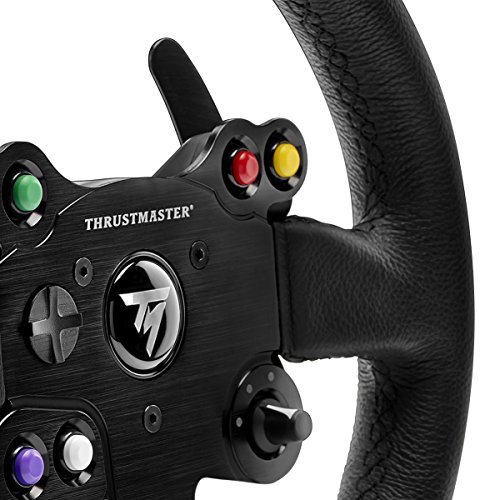 Thrustmaster Leather 28GT Wheel Add-On (PS5, PS4, XBOX Series X/S, One, PC) & T-LCM Pedals (PS5, PS4, XBOX Series X/S, One, PC