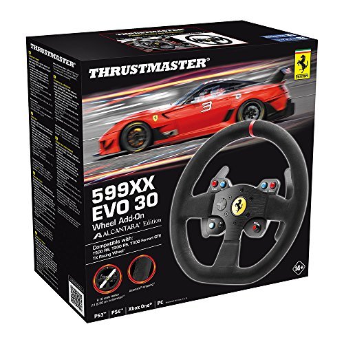 Thrustmaster 599XX Evo 30 Wheel Add-On Alcantara Edition (Xbox One/PS4/PS3/PC DVD)