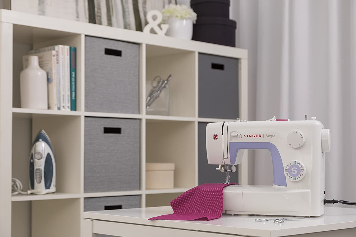 SINGER | Simple 3232 Sewing Machine, White