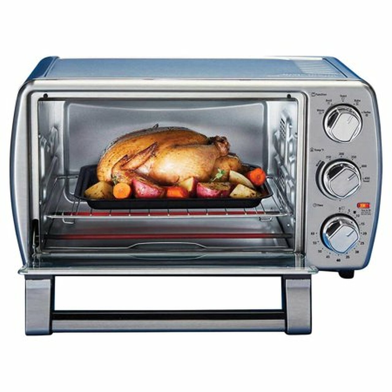 6 slice Oster Countertop Oven XL with Convection, Stainless Steel