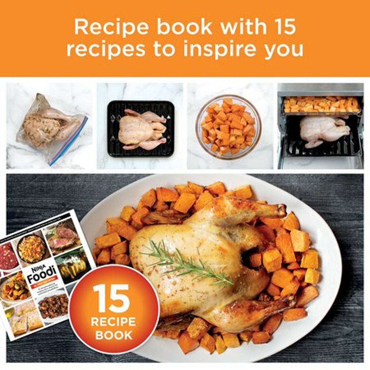 Ninja® DT200 Foodi™ 8-in-1 XL Pro Air Fry Oven, Large Countertop Convection Oven