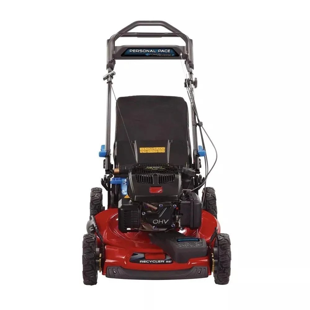 Recycler 22 in. Personal Pace High Wheel Gas Walk Behind Self Propelled Lawn Mower with PoweReverse