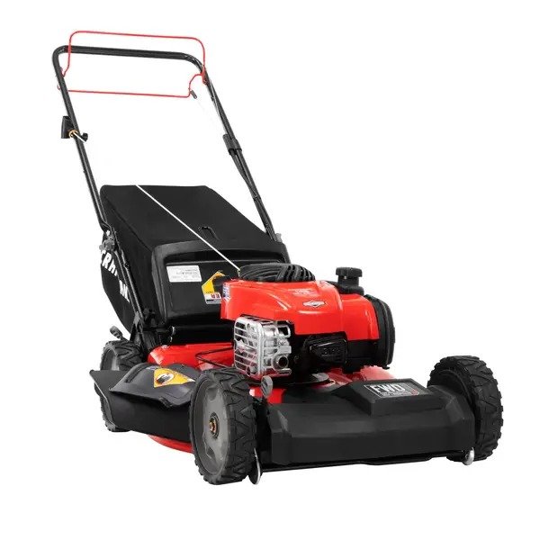 21-in Self-Propelled Gas Push Lawn Mower with Briggs & Stratton Engine CMXGMAM211201