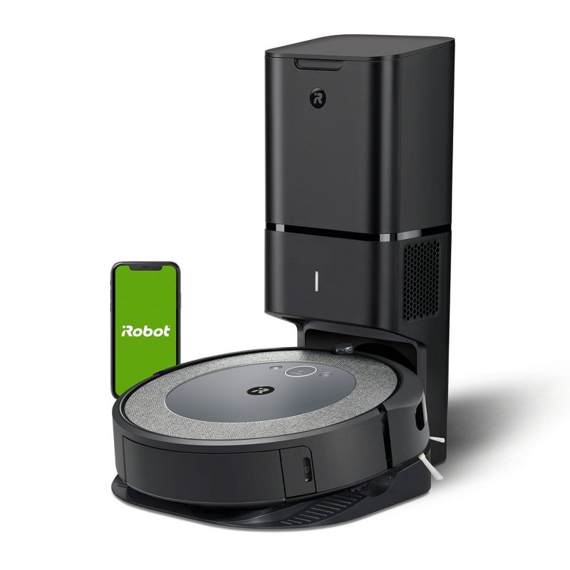 iRobot Roomba i3+ EVO (3550) Wi-Fi Connected Self-Emptying Robot Vacuum – Black – 3550