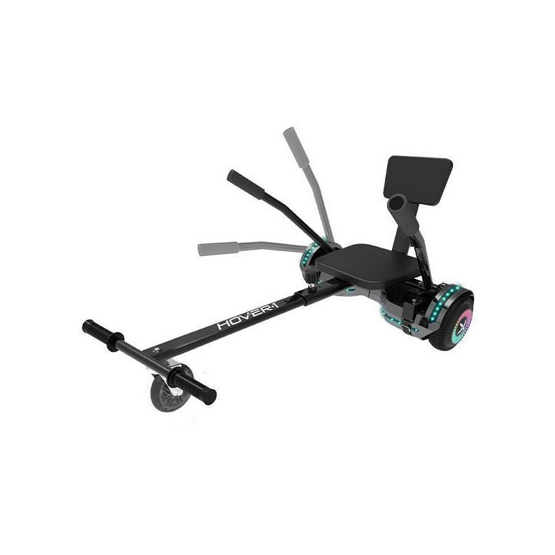 Hover-1 Chrome 2.0 Hoverboard/Buggy Combo – Black