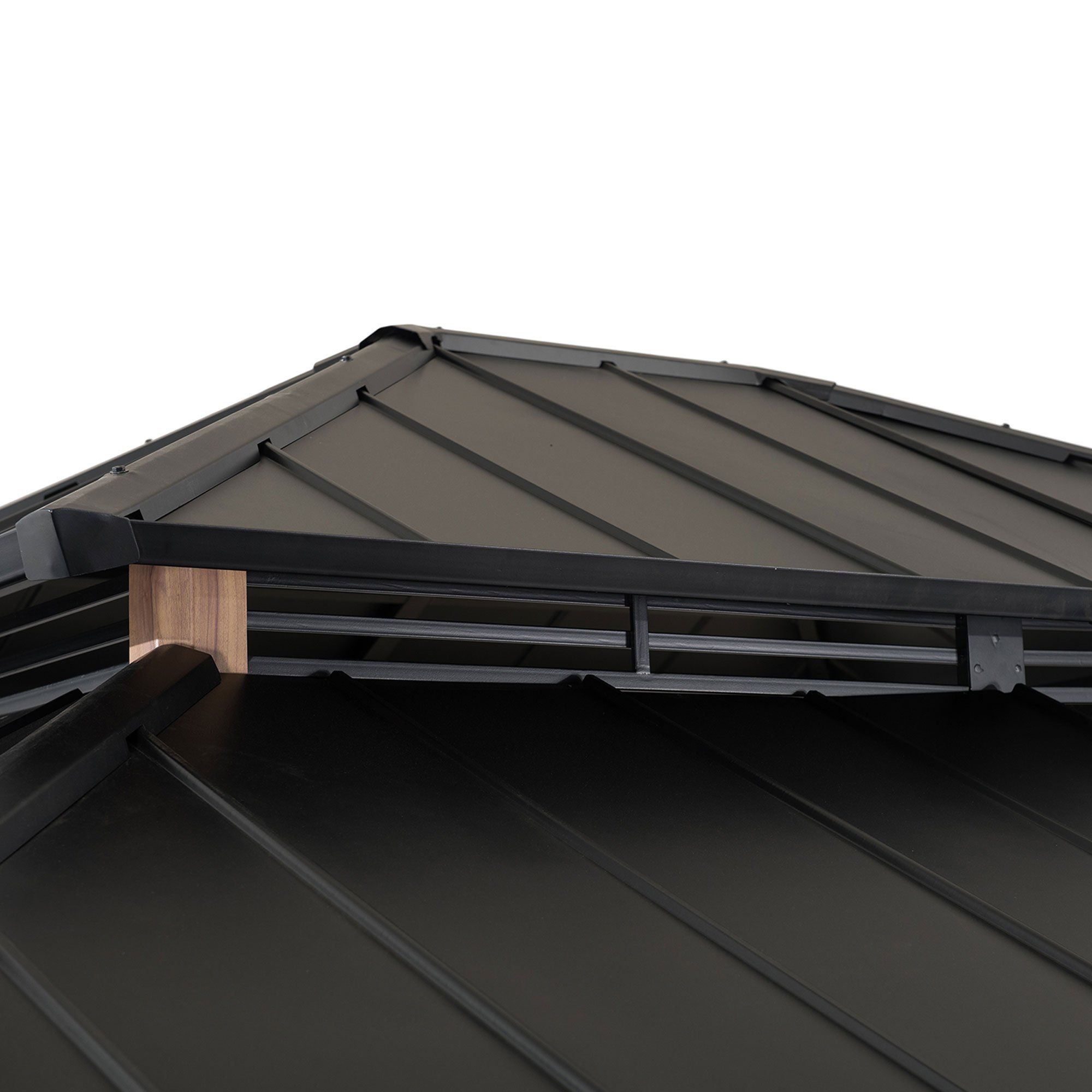 SummerCove Roberts 13 ft. x 15 ft. 2-tier Hardtop Gazebo