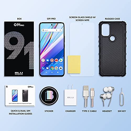 BLU G91 Pro | 2022 | 3-Day Battery | Unlocked | 6.7