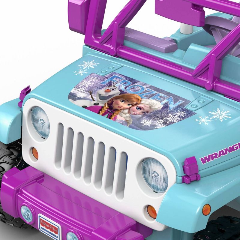 Power Wheels 12V Disney Princess Frozen Jeep Wrangler Powered Ride-On