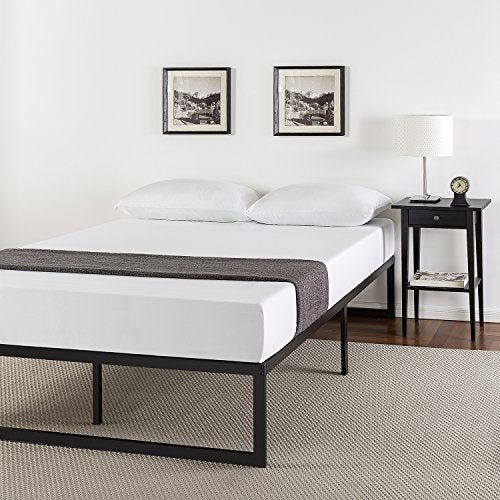 Zinus Abel 14 Inch Metal Platform Bed Frame / Mattress Foundation / No Box Spring Needed / Steel Slat Support / Easy Quick Lock Assembly, Twin