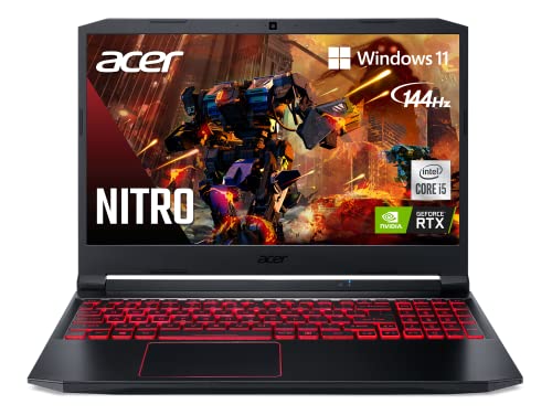 Acer Nitro 5 AN515-55-53E5 Gaming Laptop | Intel Core i5-10300H | NVIDIA GeForce RTX 3050 Laptop GPU | 15.6