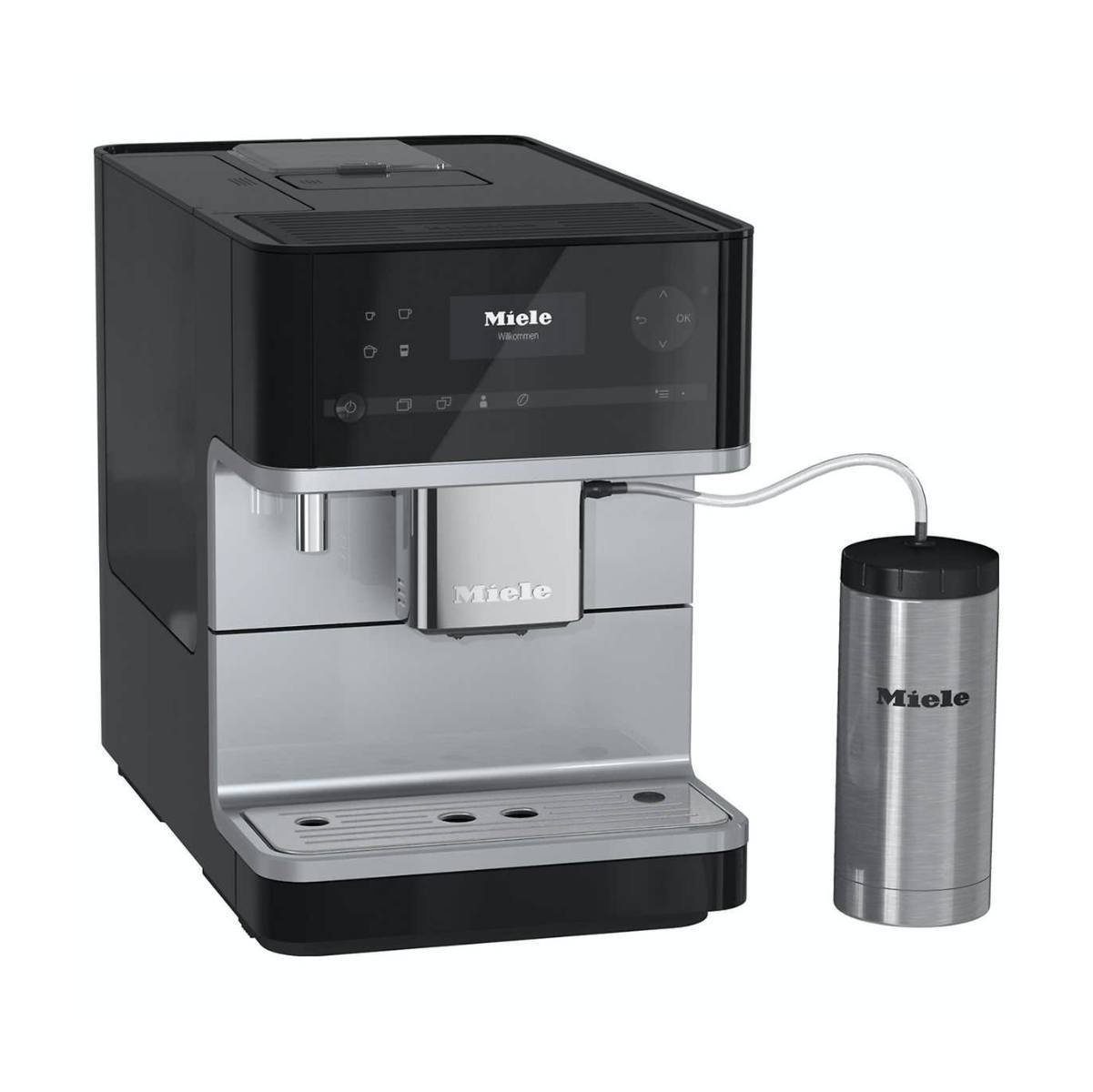 Miele CM6350 Super Automatic Countertop Coffee & Espresso Machine (Obsidian Black) – OPEN BOX