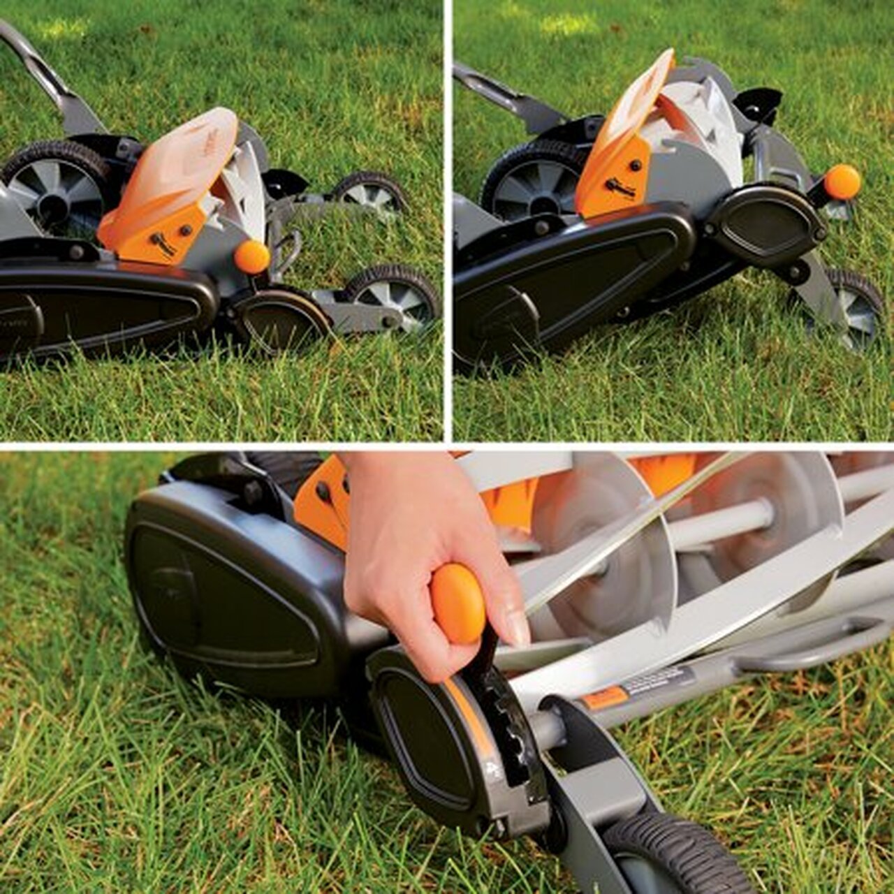 Fiskars StaySharp Reel Mower, 1 Each, 18 inch Cutting Width