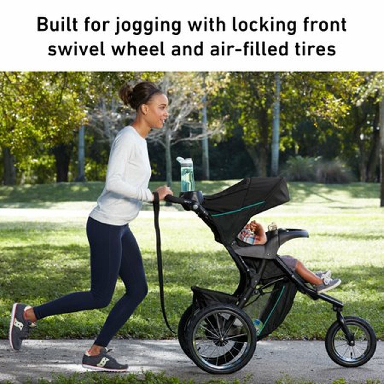 Graco Trax Jogger Click Connect Jogging Stroller, Toby