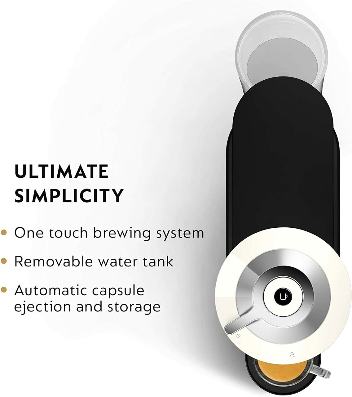 Nespresso ENV120WAE Vertuo Next Coffee and Espresso Maker, Machine + Aeroccino, White