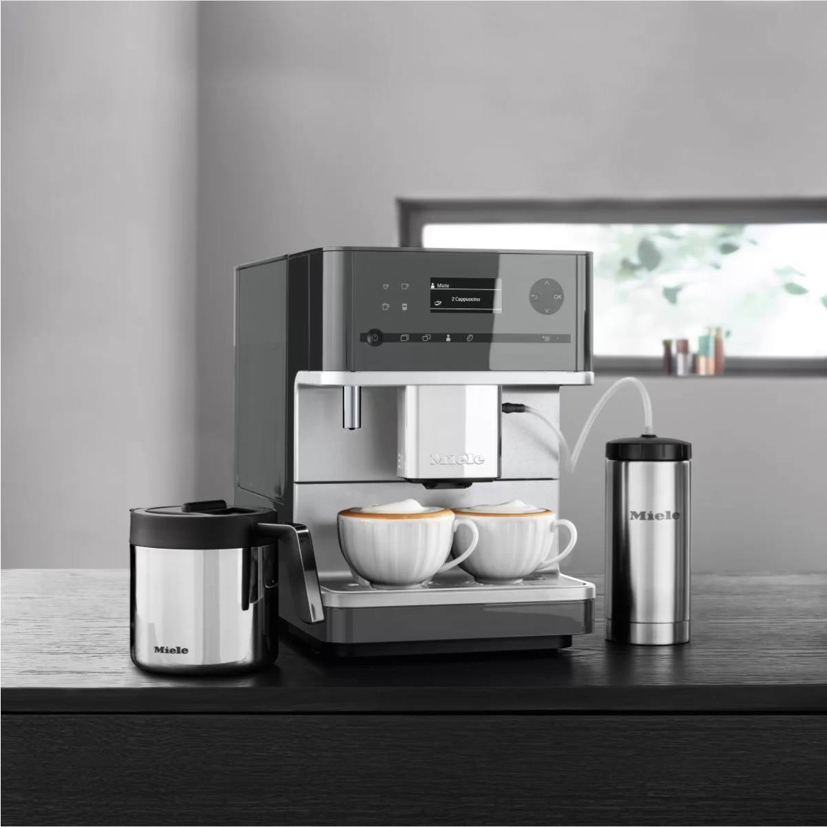 Miele CM6350 Super Automatic Countertop Coffee & Espresso Machine (Graphite Gray) – OPEN BOX