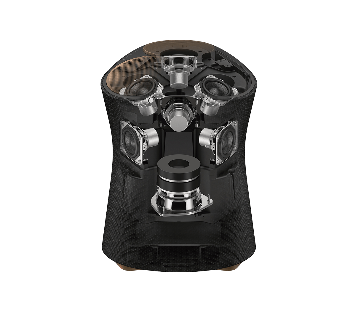 SRS-RA5000 Premium Wi-Fi Enabled 360 Reality Audio Wireless Speaker with Ambient Room-Filling Sound