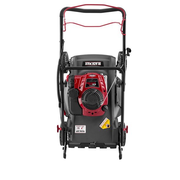 Black Max 21-Inch 150cc Self-Propelled Gas Mower with Briggs & Stratton Engine