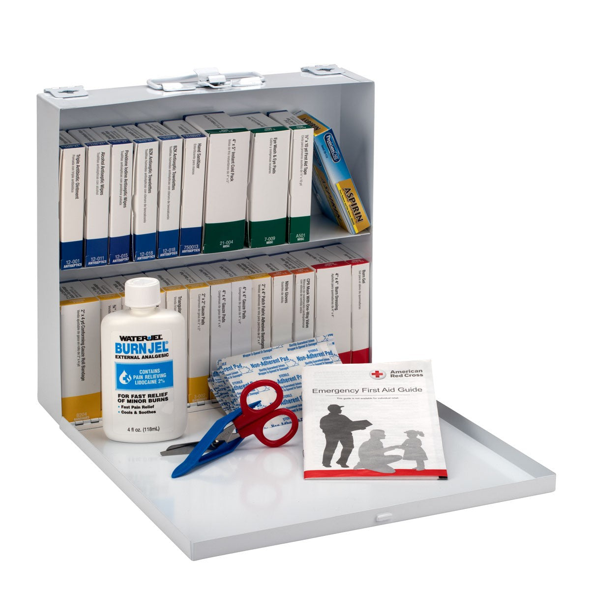 First Aid Only 75 Person Restaurant First Aid Kit, Metal Case (2 per order)