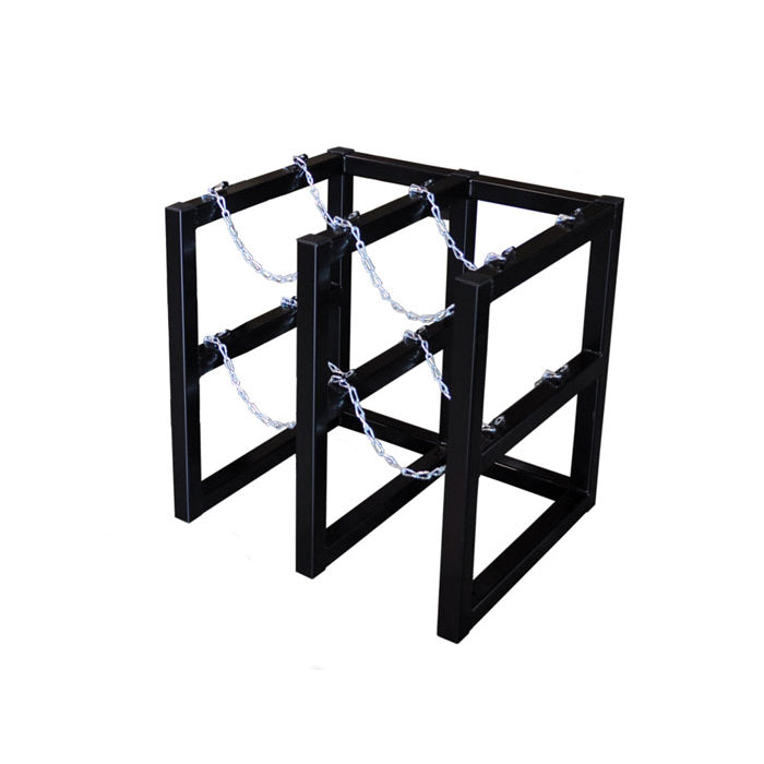 Justrite 2W X 2D Gas Cylinder Storage Rack | For 4 Cylinders
