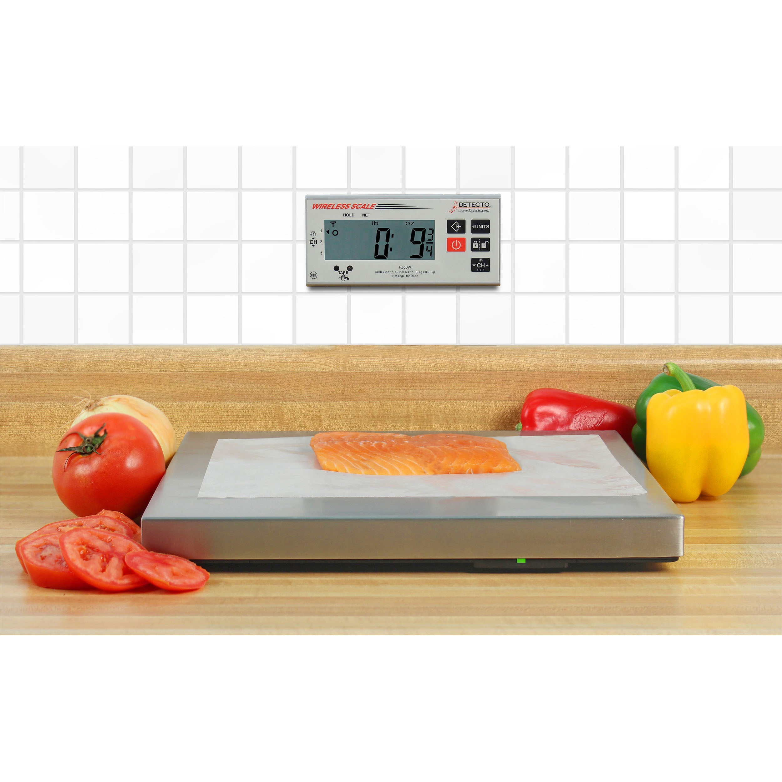 Detecto PZ Series Wireless Digital Ingredient Scale