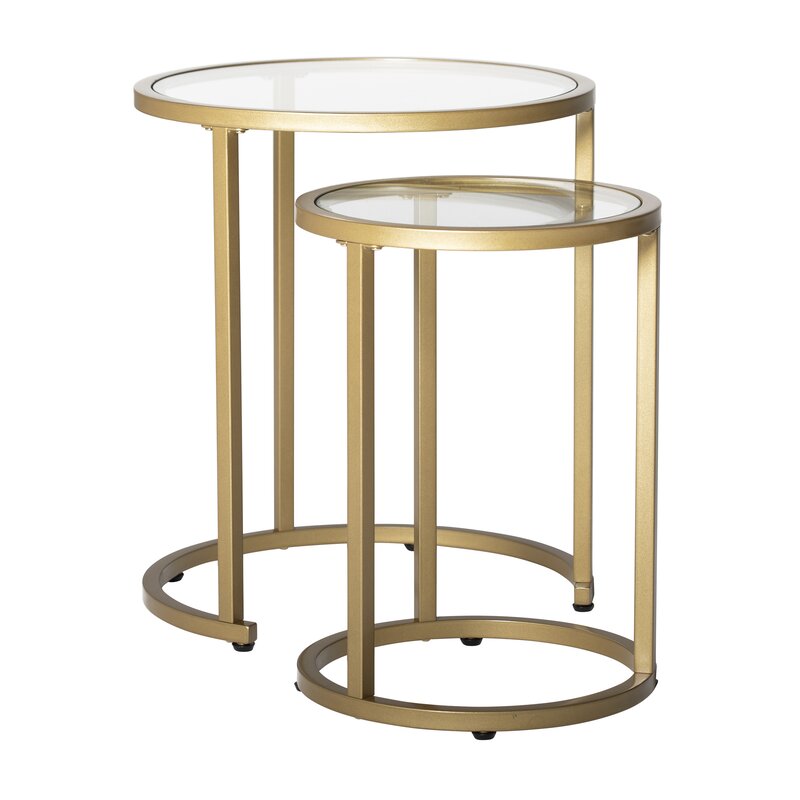 Camber 2 Piece Nesting Tables
