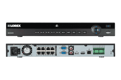 Lorex HDIP833W 6 Camera 8 Channel Weatherproof 2K IP Security Surveillance System New