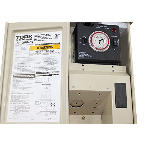 Tork Nsi Pool Spa Panel With Freeze Protection And 24-Hour Mec Hanical Time Switch Installed PP-20R-F2