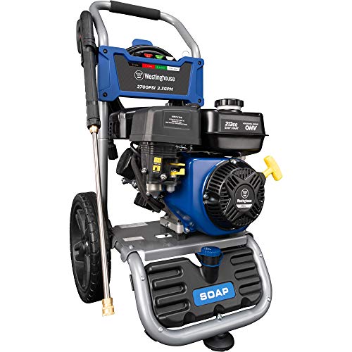 Westinghouse Outdoor Power Equipment WPX2700 Gas Powered Pressure Washer 2700 PSI and 2.3 GPM, Soap Tank and Four Nozzle Set, CARB Compliant