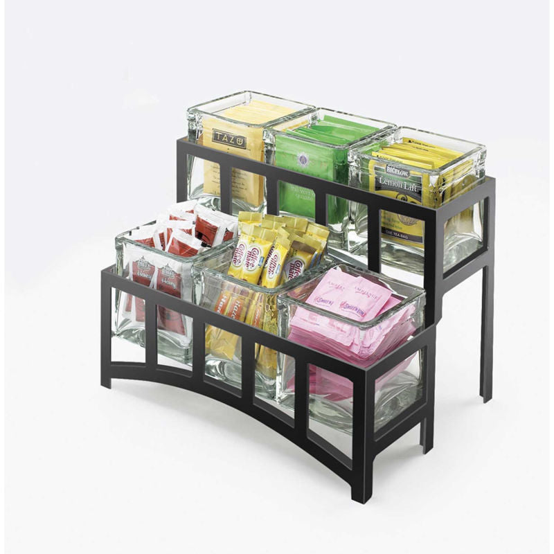 Cal-Mil 1723-39 Mission 2 Tier Jar Display 14