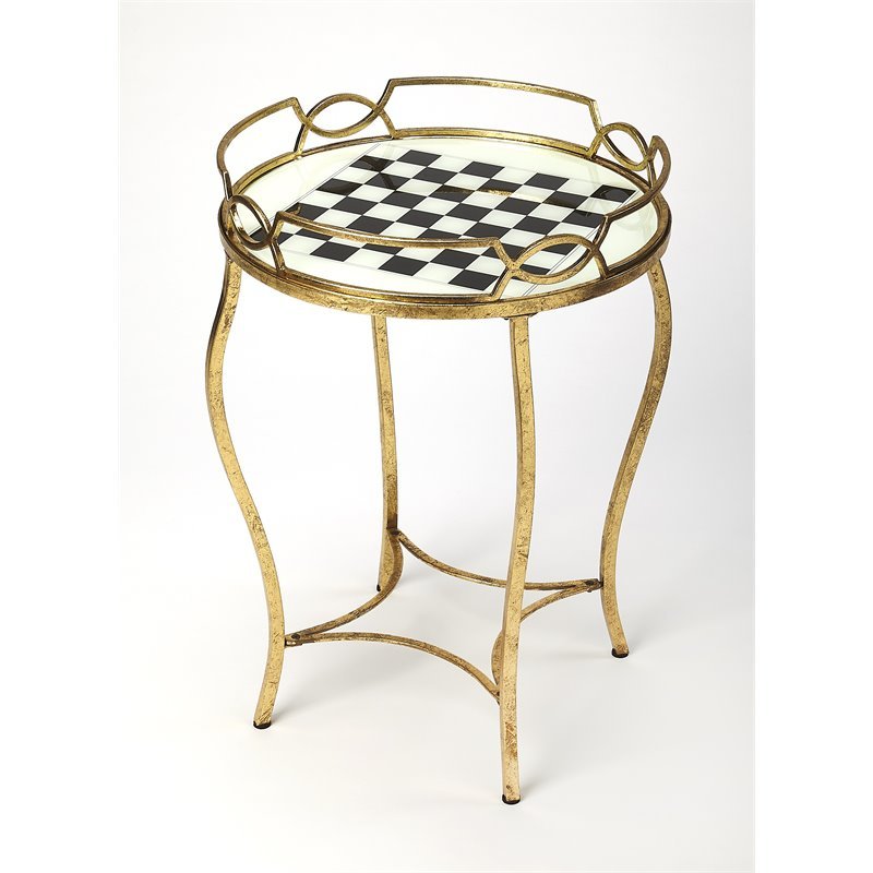 Antique Game Table in Gold