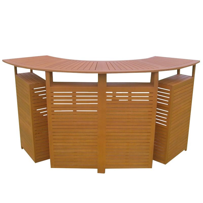 Multi-Section Folding Bar Table
