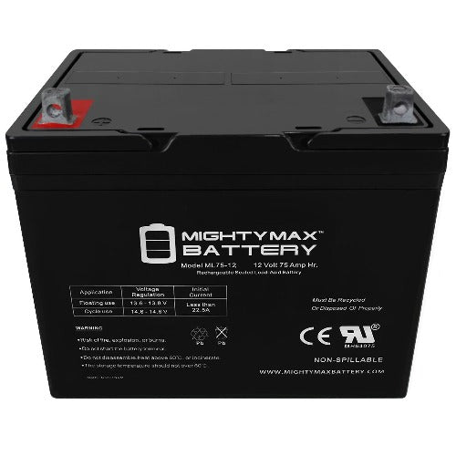 Mighty Max 12V 75AH SLA Battery