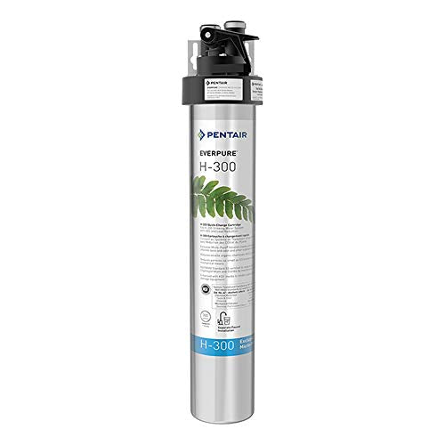 Everpure Pentair H-300 125 PSI Compact Drinking Water Filtration System (2 Pack)