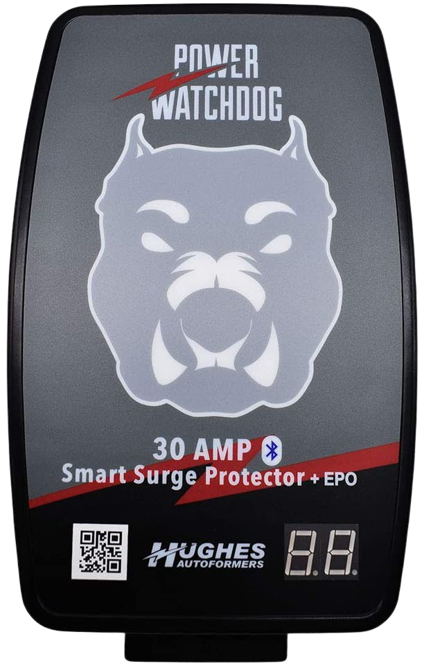 Hughes Autoformers PWD30-EPO-H Power Watchdog 30 Amp Smart Bluetooth Surge protector With Auto Shutoff Hardwired New