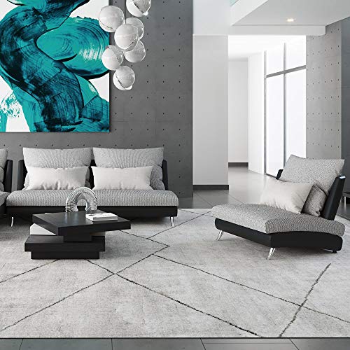 Palms Modular Leather Sectional 1-Seater - Black