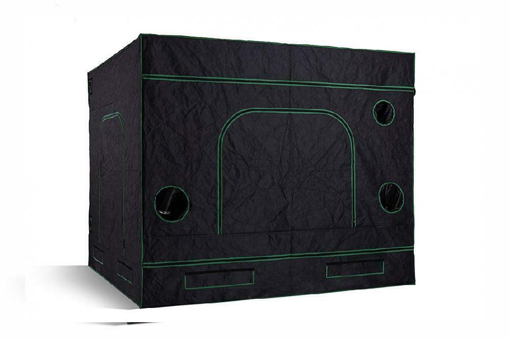 Hydro Crunch D940009000 8 ft. x 8 ft. x 6.5 ft. Heavy Duty Grow Room Tent New