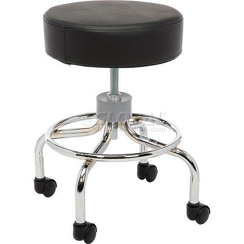 Drive Medical 13034 Deluxe Wheeled Round Stool, 14
