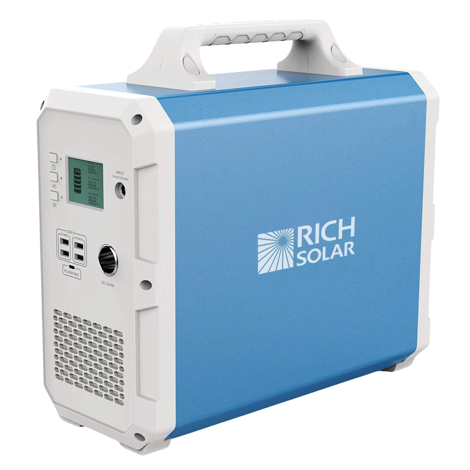 Rich Solar X1500 1500Wh/1000W Lithium Portable Power Station New