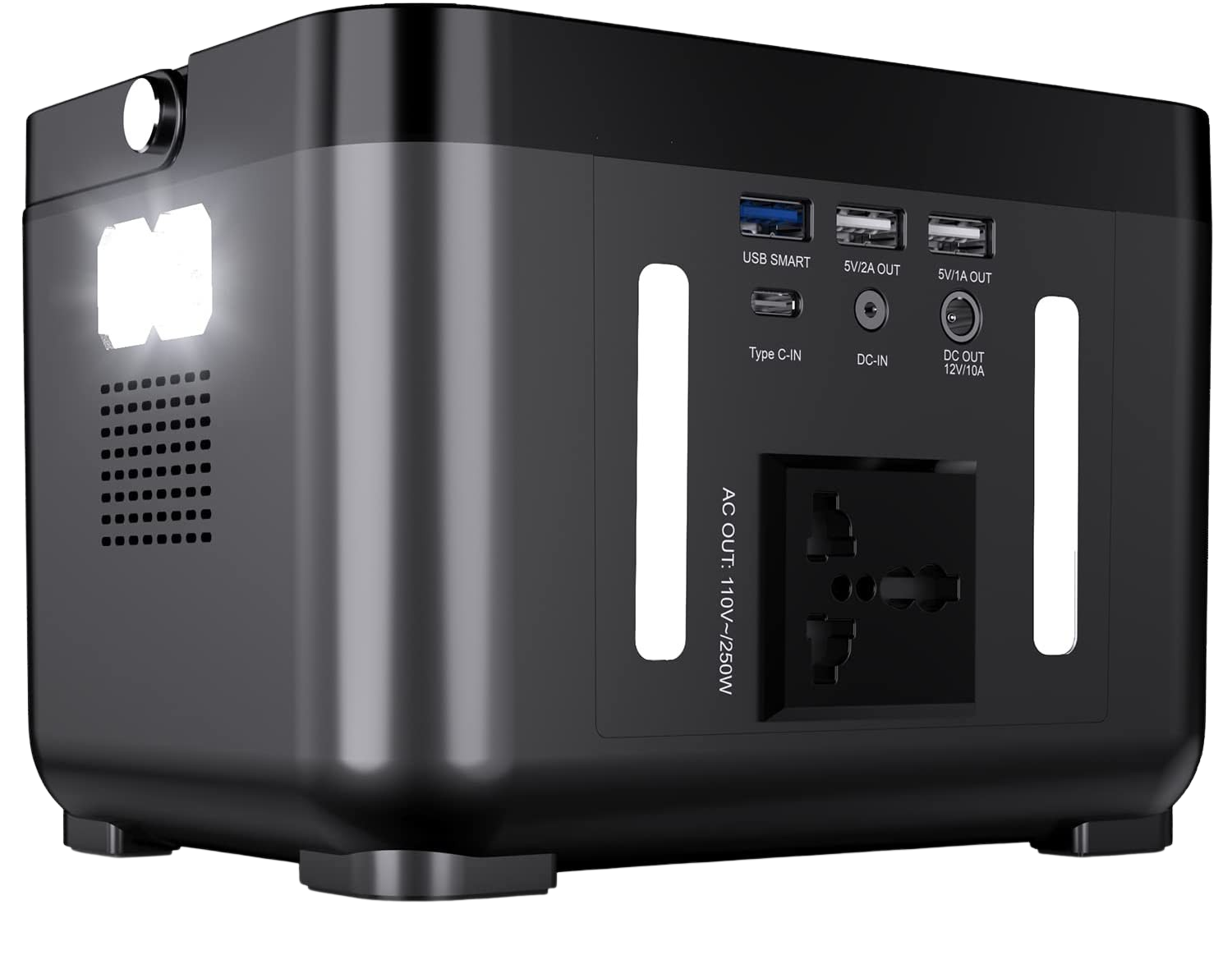 DBPOWER PW0002 250wh 67200mah Backup Lithium Battery 110v Portable Power Station New