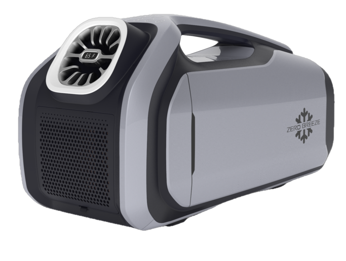 Zero Breeze Mark 2 Dual Hose Small Area Camping Portable Air Conditioner New