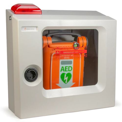 Cardiac Science Traditional Surface Mount AED Wall Cabinet