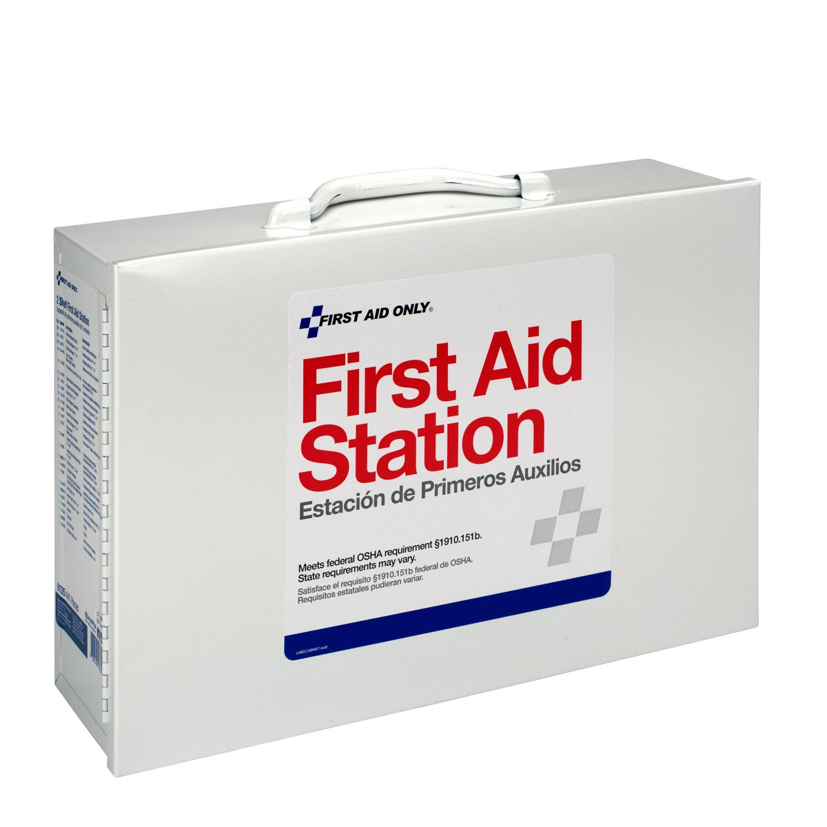 First Aid Only 75 Person 2 Shelf First Aid Steel Cabinet (2 per order)