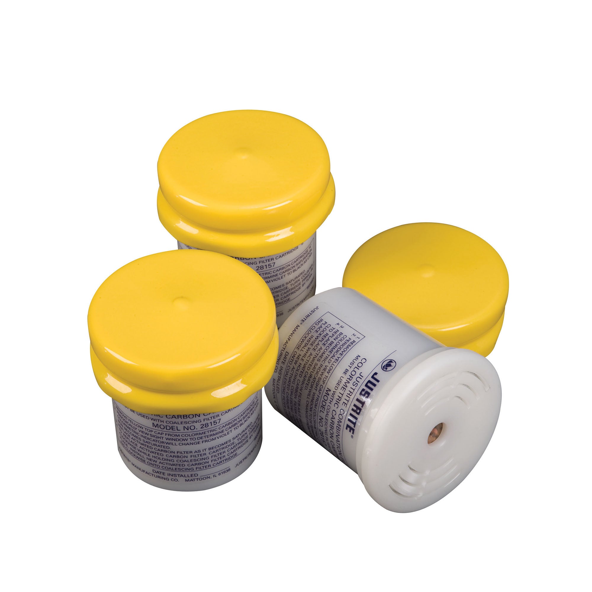 Justrite Colormetric Carbon Replacement for HPLC Coalescing/Carbon Filter, for Use with Models 28161/28162 - 28157